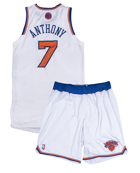 Lot Detail - 2012-13 Carmelo Anthony Game Used New York Knicks
