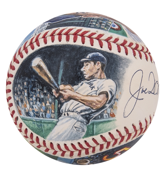 Joe Dimaggio Signed Autographed 1950's Baseball Jersey With JSA