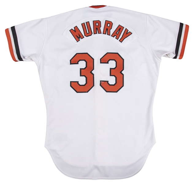 Lot Detail - 1997 Eddie Murray Los Angeles Dodgers Game-Used & Autographed  Road Jersey (JSA)