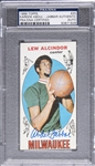 1969 Topps #25 Kareem Abdul-Jabbar Signed Rookie Card – PSA/DNA Authentic