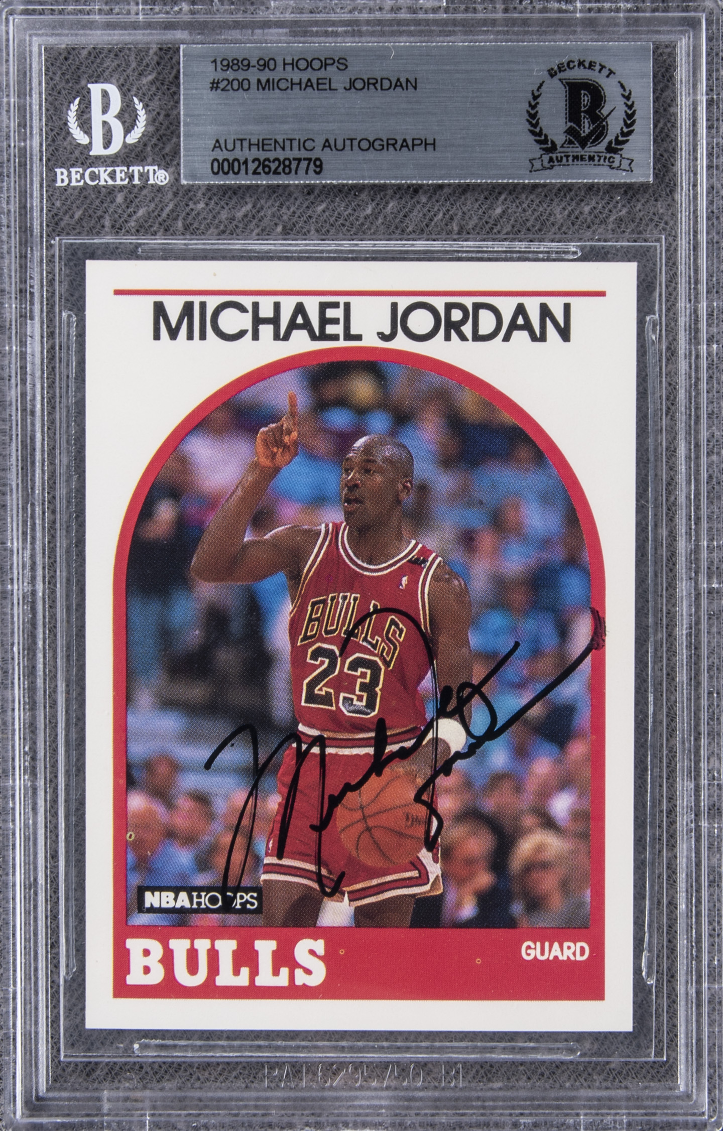 Michael Jordan Signed Basketball Card - Cards Blog