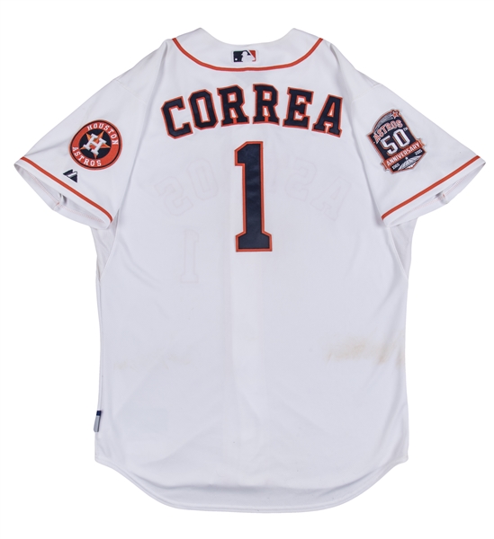 Carlos Correa Game-Used Jersey