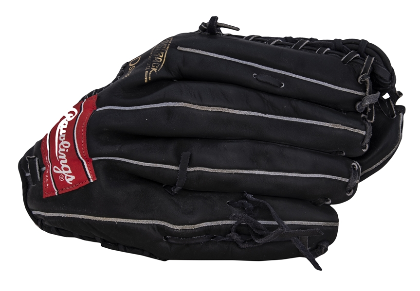 Rawlings Black Baseball Glove Ken Griffey Jr. RBG46B Used 12.5