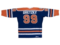 1979-80 Wayne Gretzky Edmonton Oilers Game Used, Photo Matched & Signed Rookie Season Road Jersey (Meigray & JSA)
