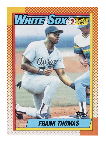 Lot Detail - 1990 Topps #414 Frank Thomas Rookie Cards Collection