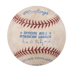 Cal Ripken, Jr. Consecutive Game (All-Time Record) #2632 Game Used OAL Budig Baseball From 9/19/1998 (Ripken LOA)