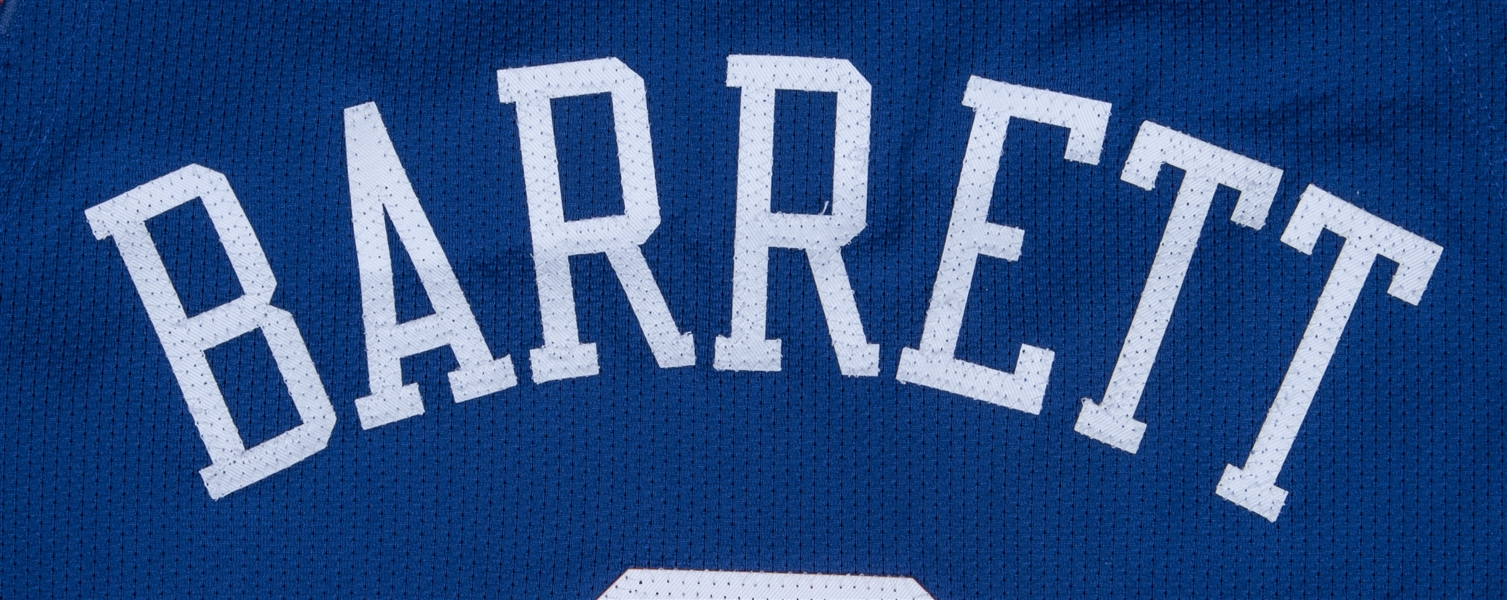2019-20 RJ Barrett Game Issued New York Knicks Jersey -- Rookie, Lot  #81373