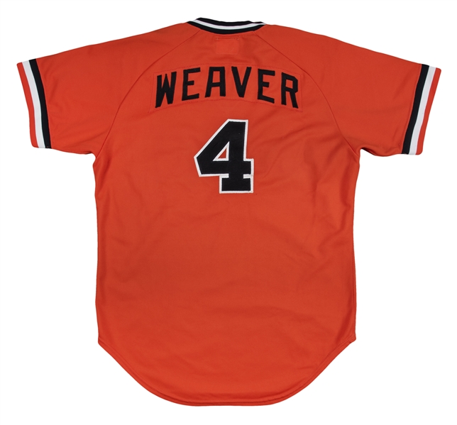 Lot Detail - 1977 Earl Weaver Game Used and Signed Baltimore Orioles  Alternate Jersey (Beckett)