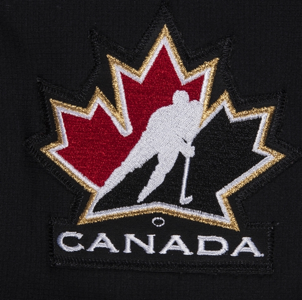 Lot Detail - 2006 Martin Brodeur Game Used Team Canada Black Olympic Jersey  (MeiGray & Team Canada LOA)