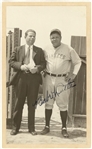 Babe Ruth Signed Photograph (PSA/DNA)