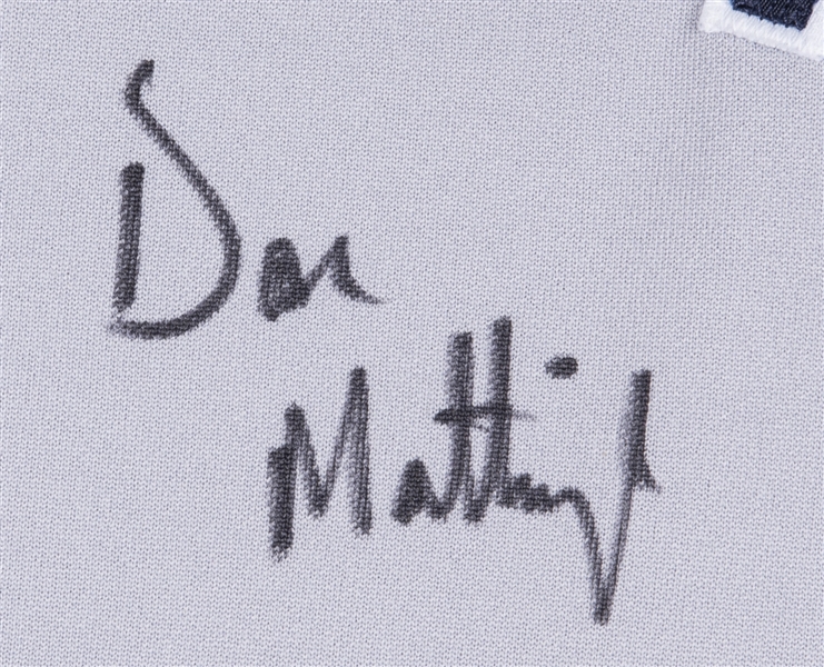 Don Mattingly Signed Yankees Jersey (Beckett)