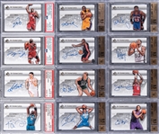 2003-04 SP Authentic High Grade Signed Cards Complete Set (59) Including Graded Cards (30)