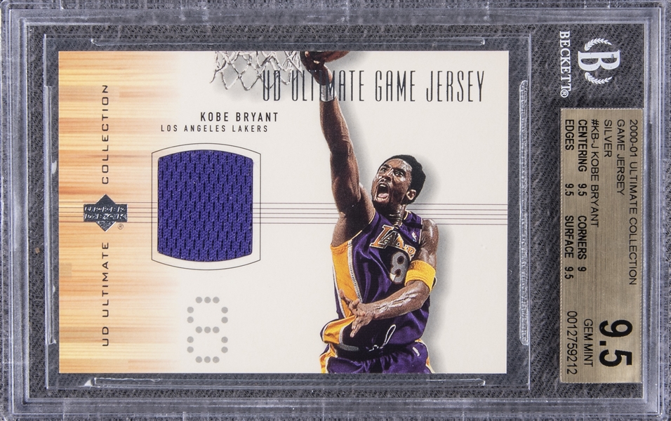 Past & Present Basketball: Kobe Bryant Jersey Card - Trading Card – Lake  Hartwell Collectibles