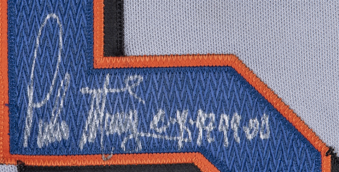 Lot Detail - 2006 Pedro Martinez New York Mets Game Worn Alternate Jersey  (MEARS LOA)