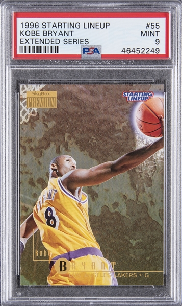 Lakers - Kobe Bryant PSA Graded 9 Rookie Card