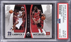 2005-06 Upper Deck #LJMJ8 LeBron James/Michael Jordan - PSA GEM MT 10