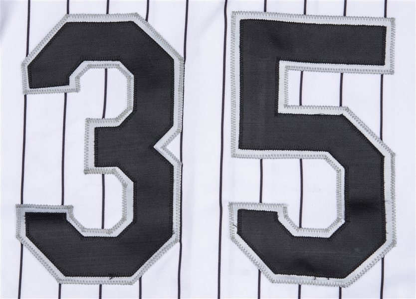 Lot Detail - 1993 Frank Thomas Team Issued Chicago White Sox Home Jersey