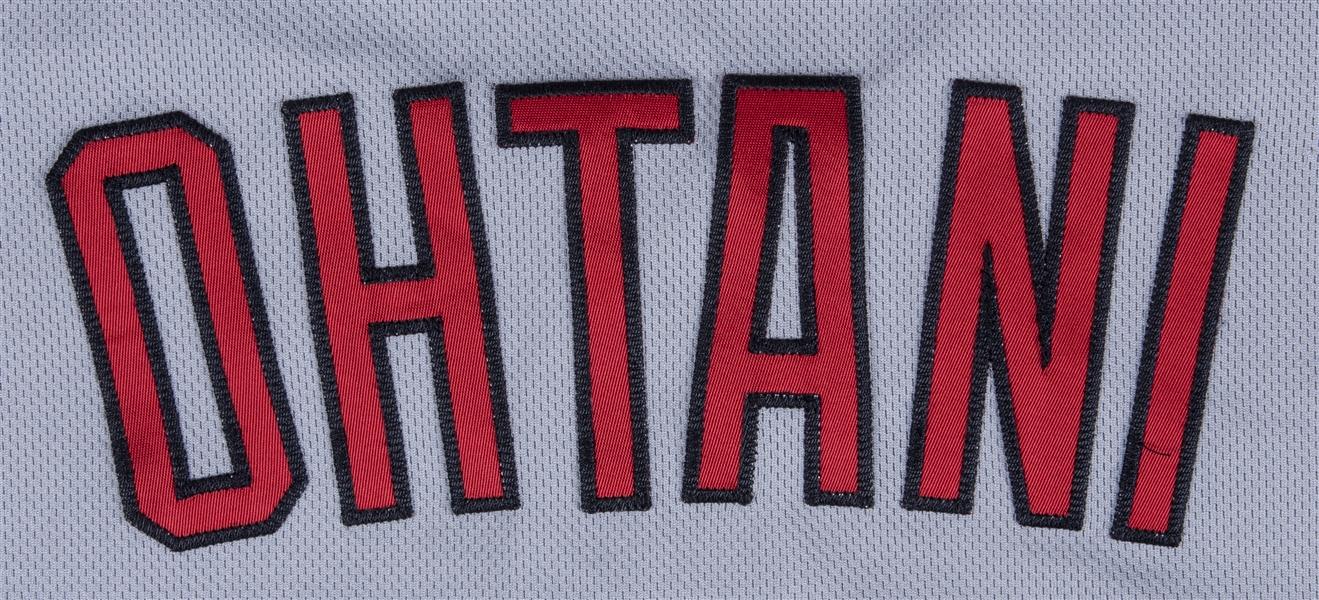 Shohei Ohtani Game-Used 2018 Memorial Day Jersey