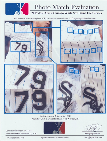 Lot Detail - Jose Abreu Game Used and Signed Red Cuba Jersey #23