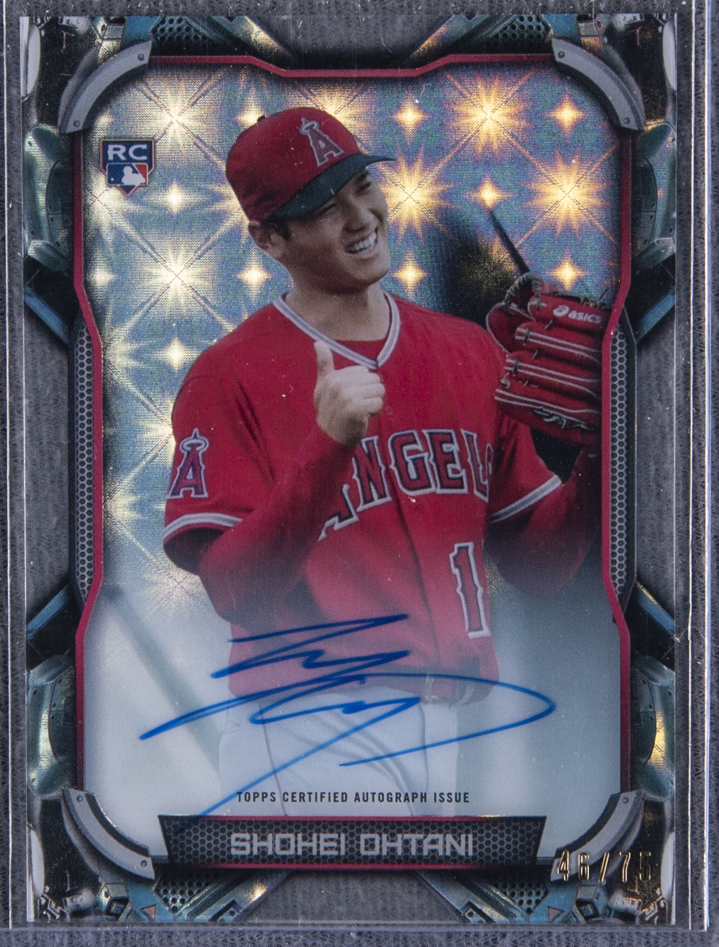 Lot Detail 2018 Topps Pt So Shohei Ohtani Signed Rookie Card 4675