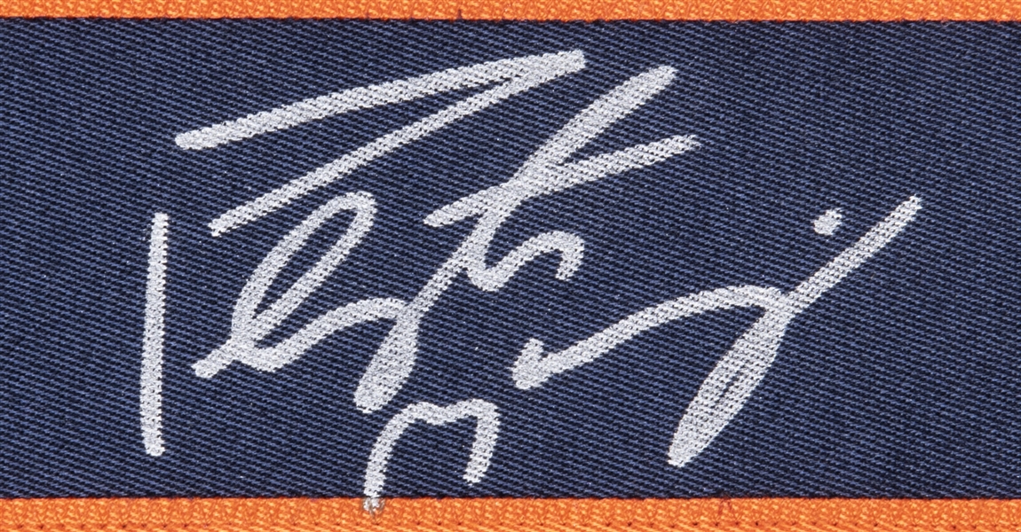 2015 Peyton Manning Game Used, Photo Matched & Signed Super Bowl