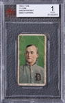 1909-11 T206 White Border Ty Cobb, Portrait, Green Background – BVG PR 1