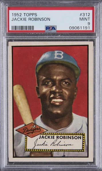 Jackie Robinson 1952 Topps Base #312 Price Guide - Sports Card Investor