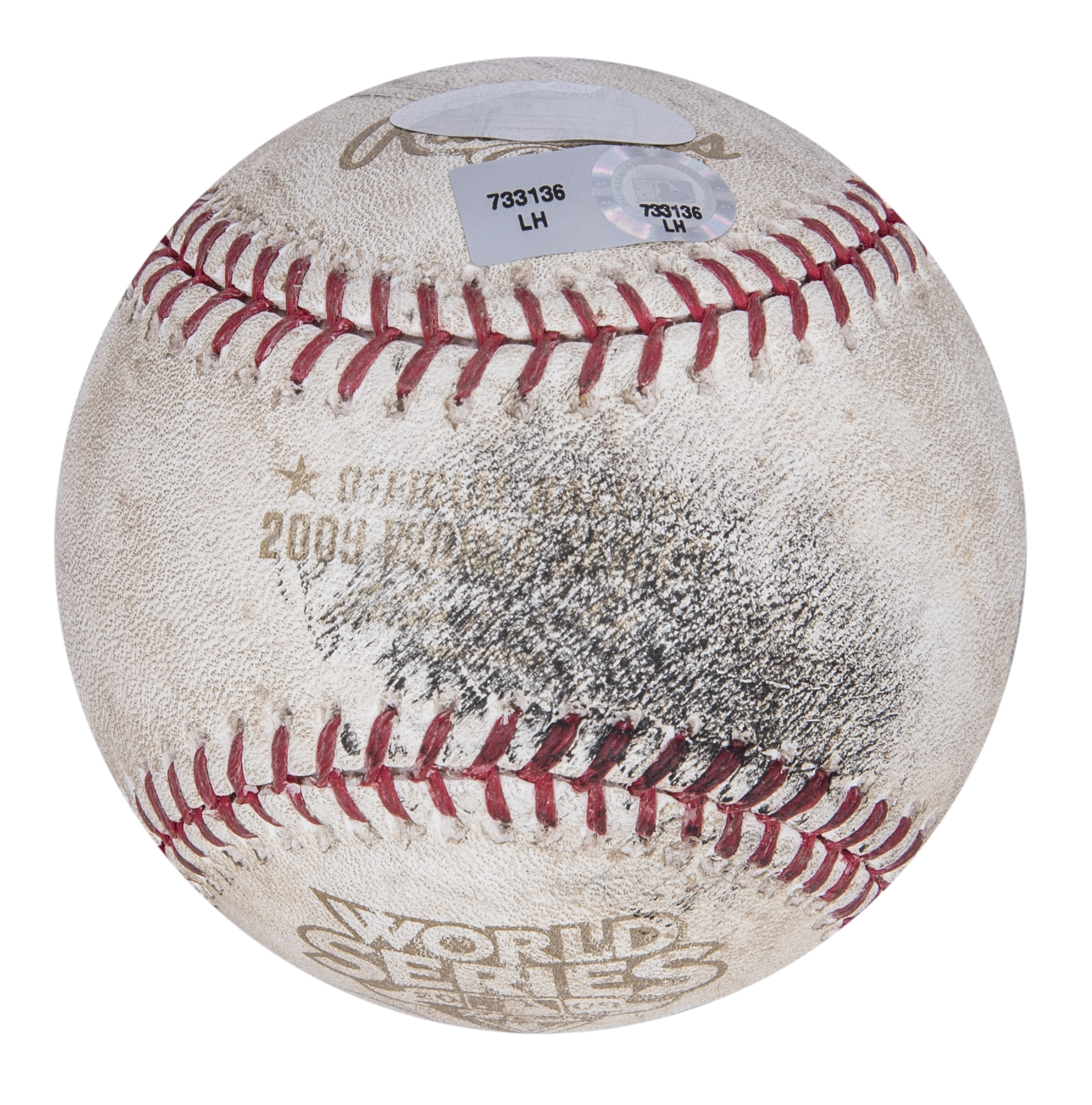Lot Detail - 2009 Derek Jeter Signed World Series Game 1 Used OML World ...