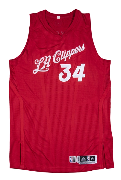 Paul Pierce - Los Angeles Clippers - NBA Christmas Day '16 - Game-Worn  Jersey