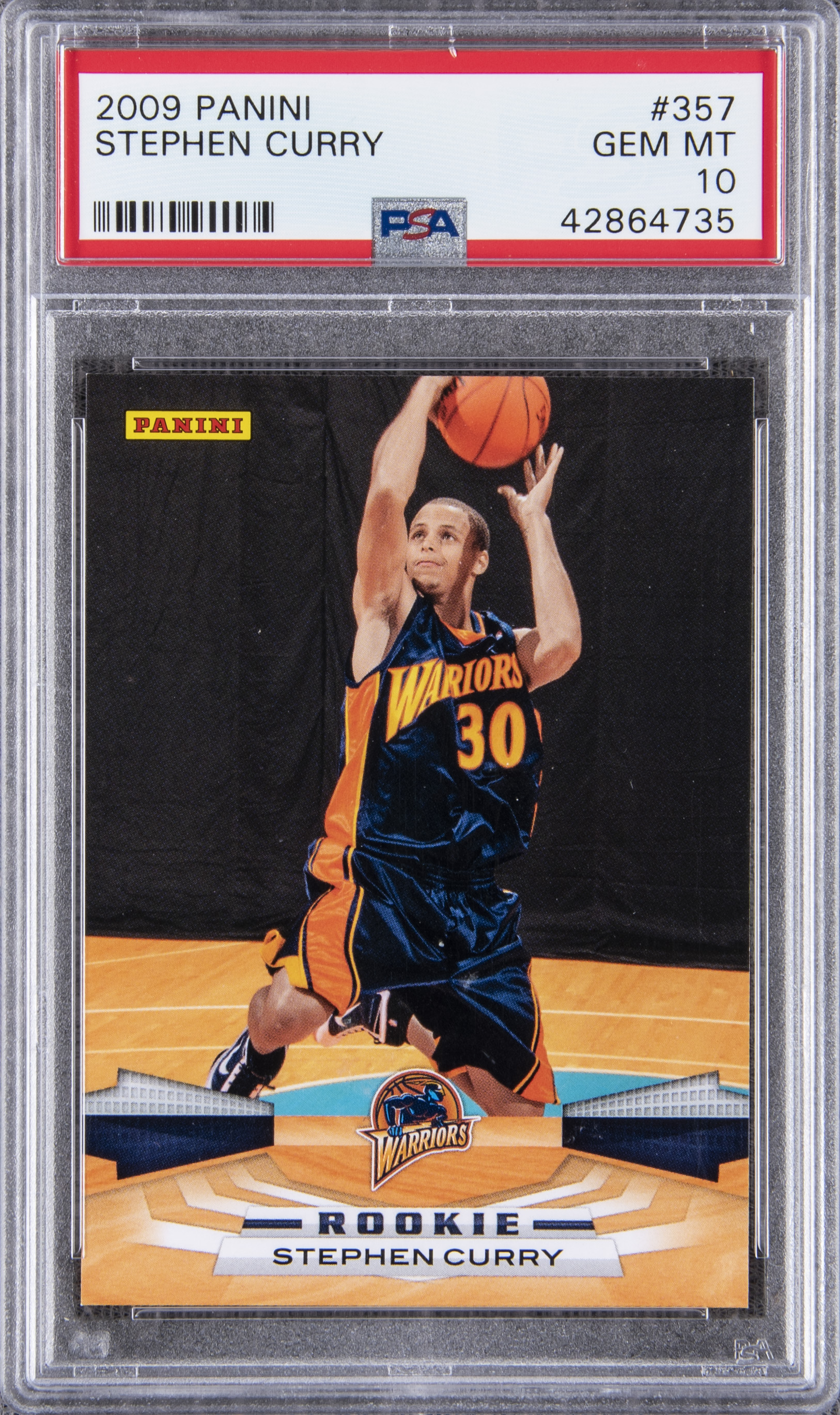 Lot Detail - 2009-10 Panini #357 Stephen Curry Rookie Card - PSA GEM MT 10