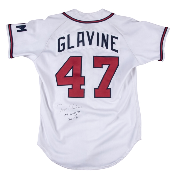 2008 Gwinnett Braves #47 Game Used Red Jersey 2XL DP44071