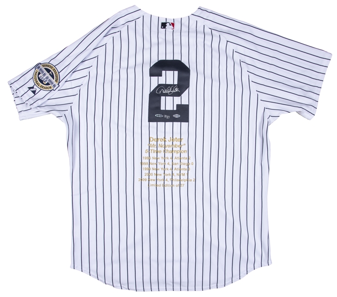 New York Yankees Derek Jeter 1995 Authentic Jersey