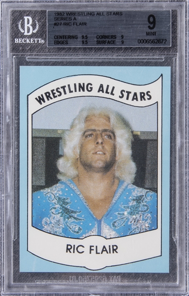Lot Detail - 1982 Wrestling All-Stars Series A #27 Ric Flair
