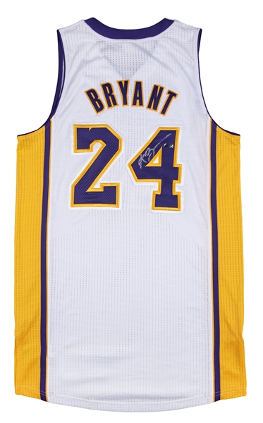 Lot Detail - Kobe Bryant Signed Authentic Los Angeles Lakers