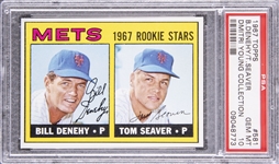 1967 Topps #581 Tom Seaver Rookie Card – Ex-Dimitri Young Collection – PSA GEM MT 10 "1 of 3!"