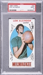 1969-70 Topps #25 Lew Alcindor Rookie Card – PSA MINT 9