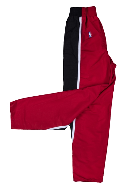 1990s Chicago Bulls Game Issued Road Warm Up Suit (MEARS LOA)