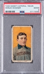 1909-11 T206 White Border Honus Wagner – A "Fresh to the Hobby" Example – PSA GD 2 – The Collecting Hobbys "Holy Grail!"