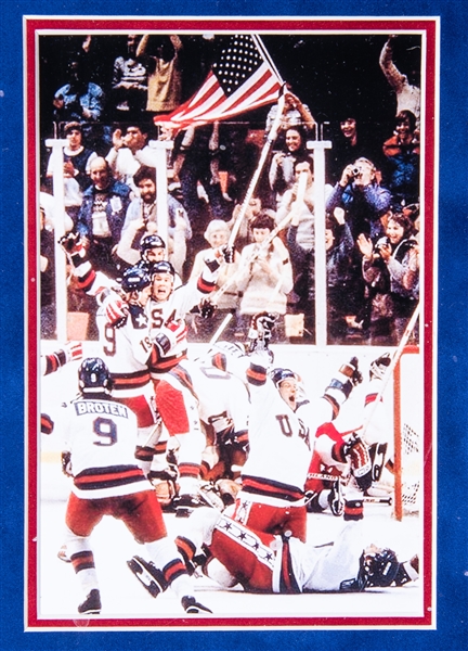 Jack O'Callahan Signed 1980 Team USA Miracle on Ice Jersey (JSA COA)