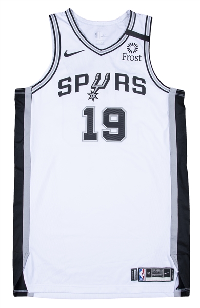 Luka Samanic - San Antonio Spurs - Game-Worn Association Edition Jersey -  Dressed, Did Not Play - 2019-20 NBA Season Restart with Social Justice  Message