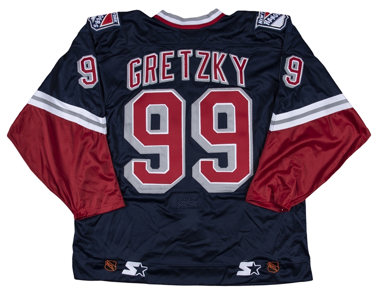 NHL Wayne Gretzky 1998-99 uniform and jersey original art – Heritage Sports  Art