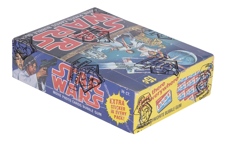 1 1977 Topps Star Wars 2nd Series 2 Red Border Unopened Sealed Wax Pack EX 