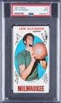 1969-70 Topps #25 Lew Alcindor Rookie Card – PSA MINT 9