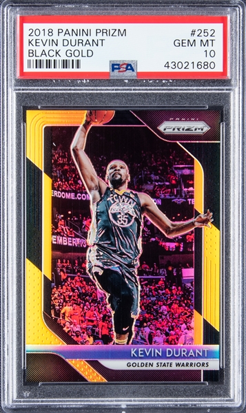 2018-19 Panini Prizm Get Hyped #6 KEVIN DURANT Warriors