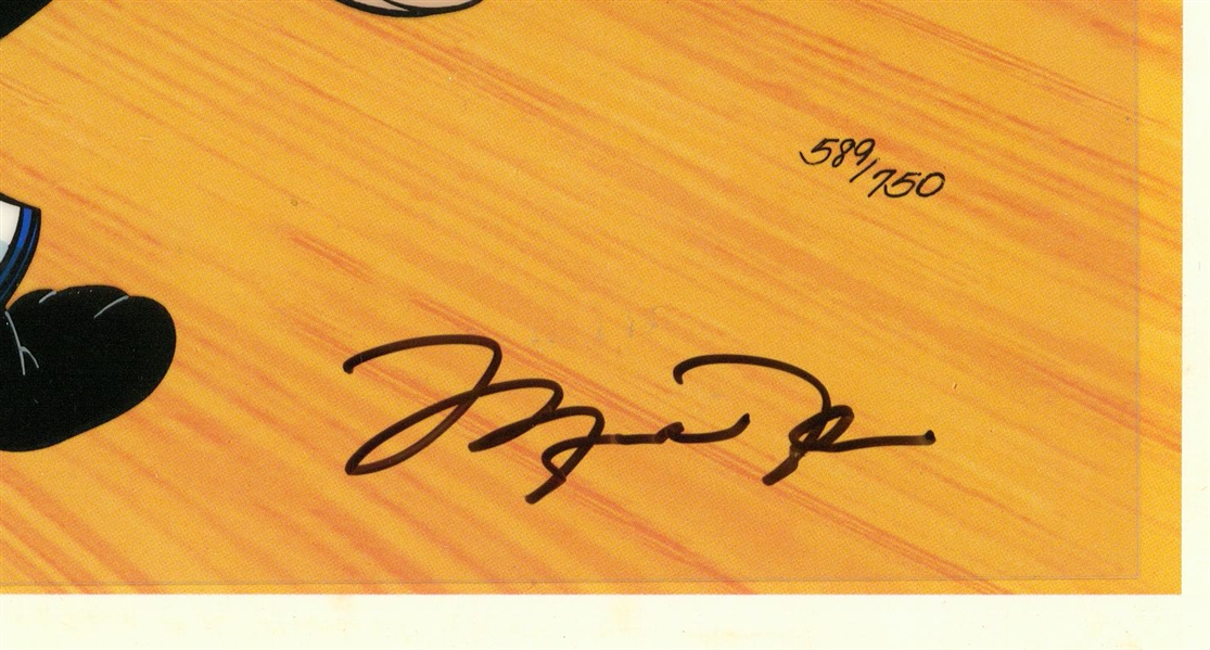 Space Jam Tune Squad Limited Edition Cel Signed by Michael Jordan, Lot  #98203
