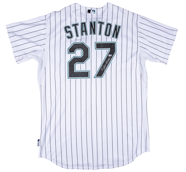 MLB Giancarlo Stanton Signed Jerseys, Collectible Giancarlo Stanton Signed  Jerseys