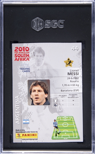 限定品特価MESSI メッシ PANINI 2010 W杯 WORLD CUP 南アフリカ大会 ワールドカップ パニーニ サッカー カード その他