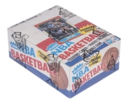1986-87 Fleer Basketball Unopened Wax Box (36 Packs) – All-Original, as Issued by Fleer! – Including 3 Jordan Stickers - BBCE Certified
