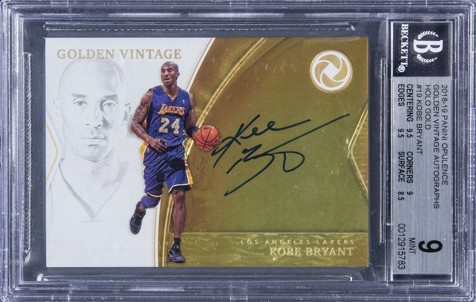 Kobe Bryant Signed Los Angeles Lakers Gold Jersey - Panini COA on Goldin  Auctions