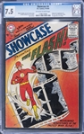 1956 D.C. Comics "Showcase" #4 - Origin and 1st Appearance of The Silver Age Flash (Barry Allen) - 1st Appearance of Iris West - CGC 7.5